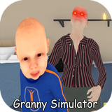 Crazy Granny  Simulator fun game simgesi
