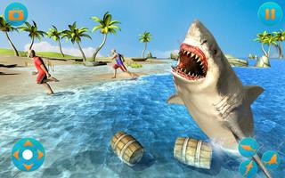 Angry Shark Attack Simulator 2019 imagem de tela 1