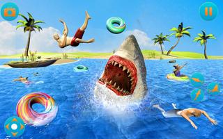 Angry Shark Attack Simulator 2019 imagem de tela 2