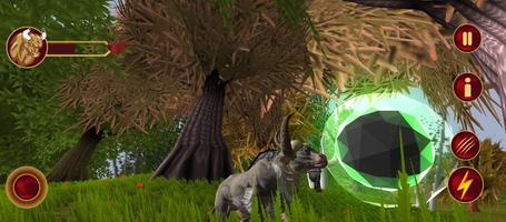 Angry WIld Bull Sim Jungle 3D ภาพหน้าจอ 1