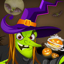 Angry Witch vs Pumpkin: Scary  APK