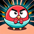 WASticker Angry Kawaii Bird