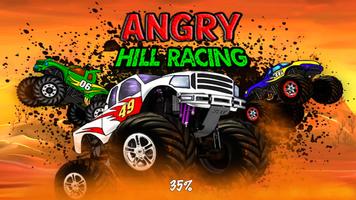 Angry Hill Climb - Racing Car-poster