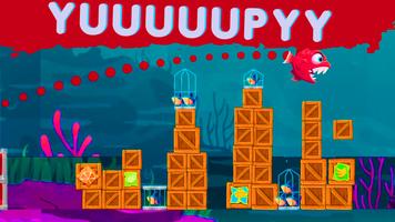 Angry FISH-SHARK.IO Plakat