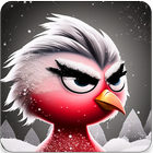 Icona Angry queen bird