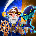 Angry pirate fight robot