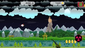 Birds Run Angry Rush: Birds Running Games 2018 imagem de tela 2