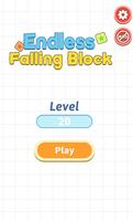 Endless Falling Block Plakat