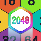 2048 Hexagon Puzzle icono