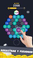 2048 Hexagon Puzzle Poster