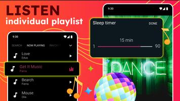 Onemp Music Player syot layar 1