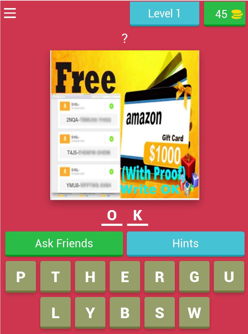Amazon Gift Card Quiz for Android - APK Download
