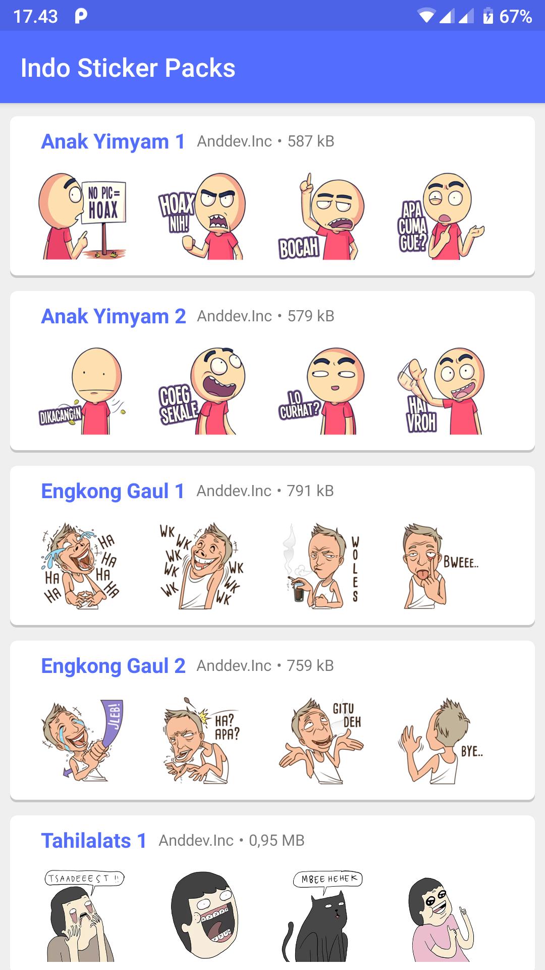 Indonesia Sticker For Whatsapp Wastickerapps Pro For Android