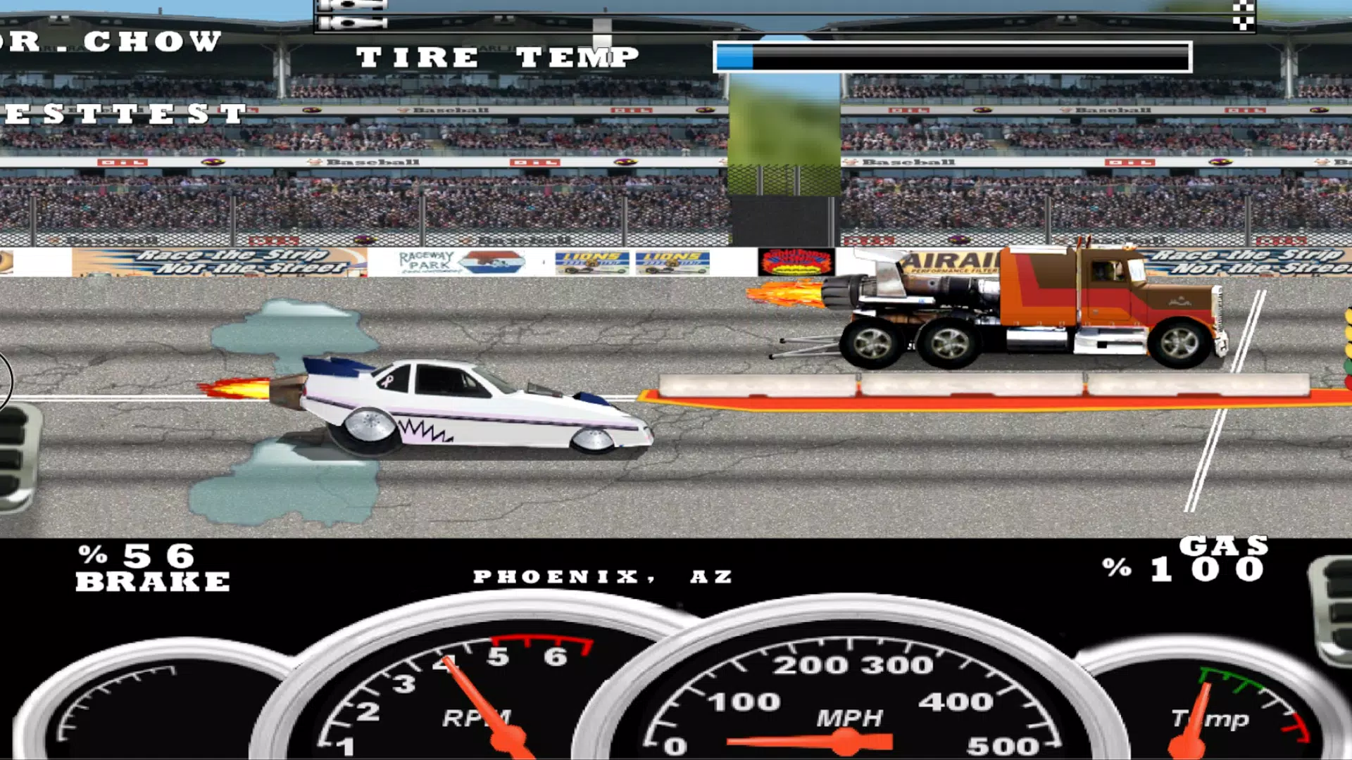 Burn Out Drag Racing for Android - Download