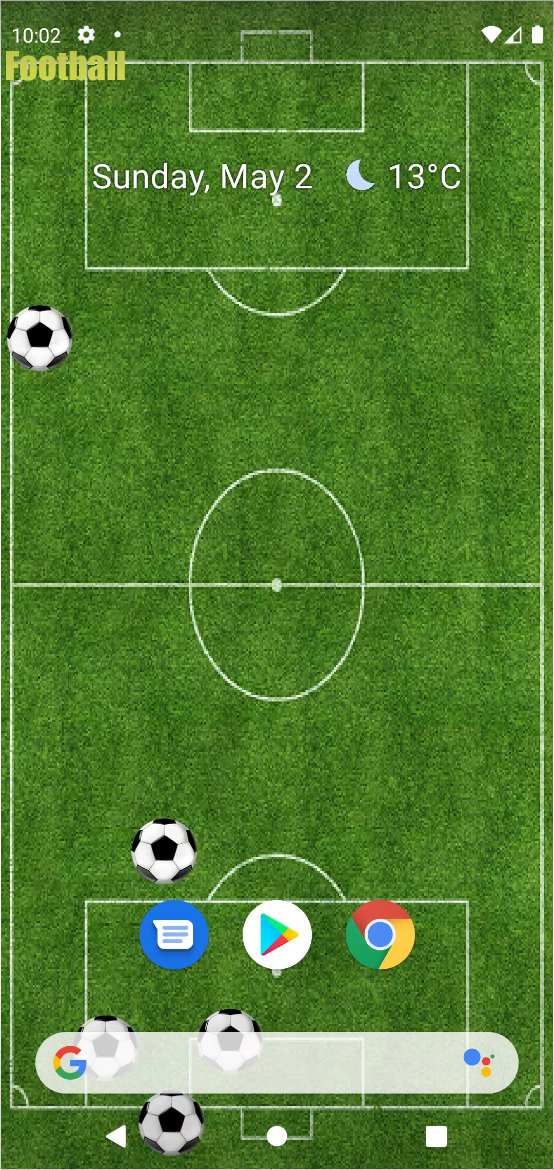 Android向けのサッカーボールライブ壁紙 Apkをダウンロードしましょう