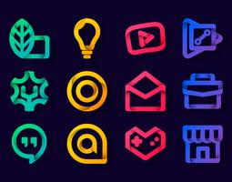 Linebox - Icon Pack تصوير الشاشة 1