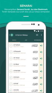 Al Quran Melayu screenshot 2