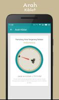 Jadwal Sholat, Kiblat & Adzan screenshot 1