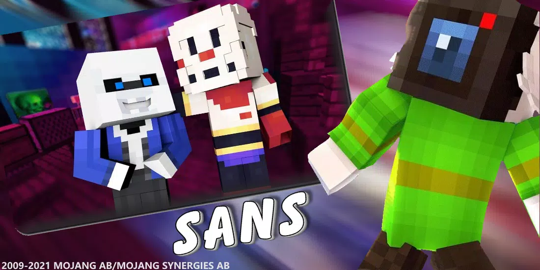 Dust Sans Undertale MCPE - Minecraft Mod APK for Android Download