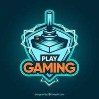 design logo gaming Affiche