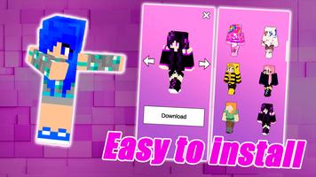 Girl Skins for Minecraft PE 截图 2