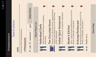 SimplePlaceSearch โปสเตอร์