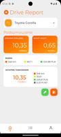 Poster Car Fuel Log - Mileage tracker