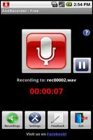 AndRecorder - Free capture d'écran 1