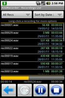 AndRecorder - Free capture d'écran 2