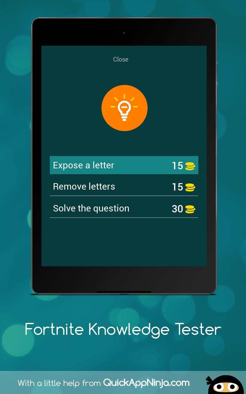 Fortnite Knowledge Test Apk Download