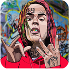 Tekashi 6ix9ine Art Wallpapers icône