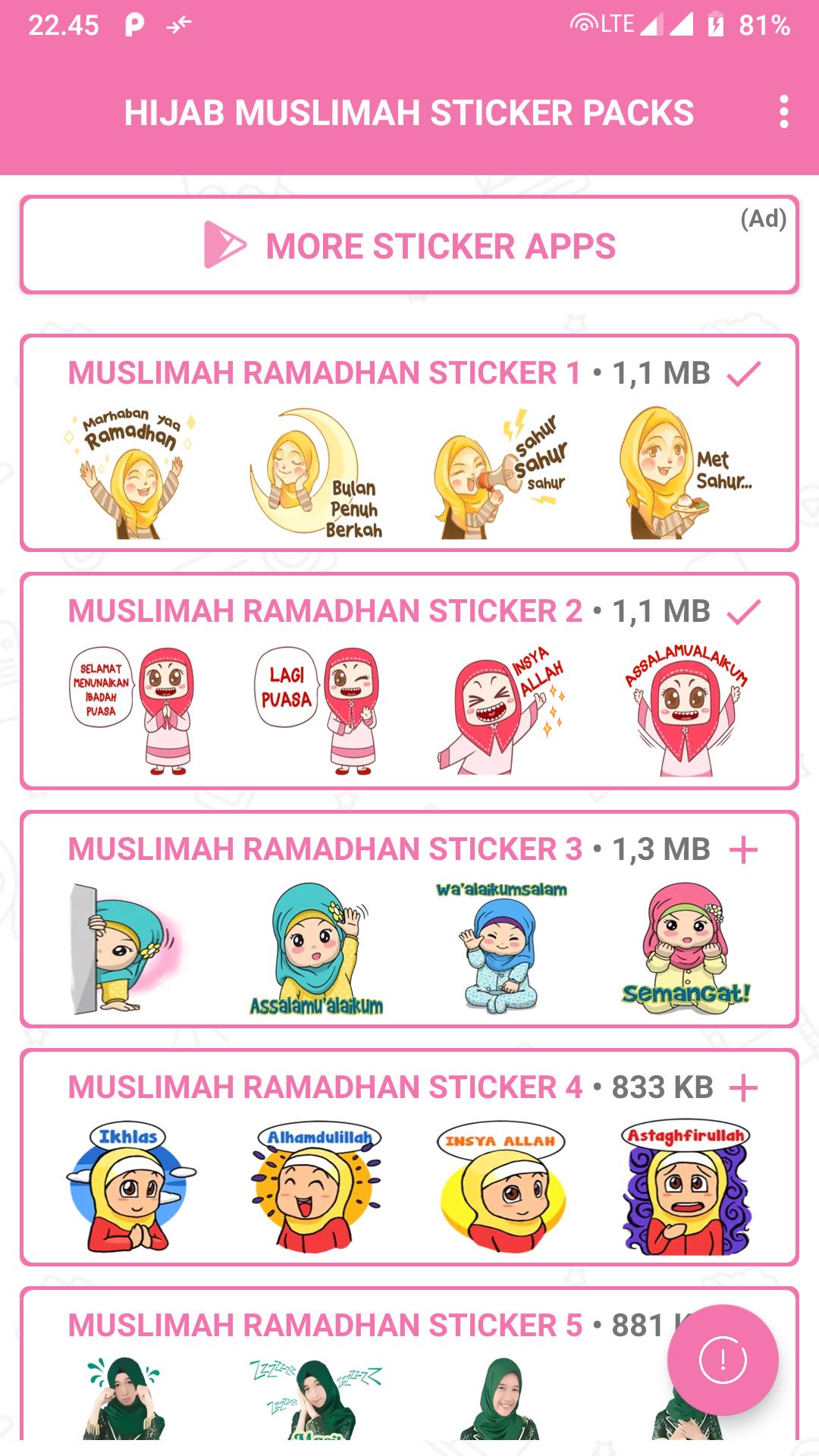 Stiker Hijab Muslimah For Android Apk Download