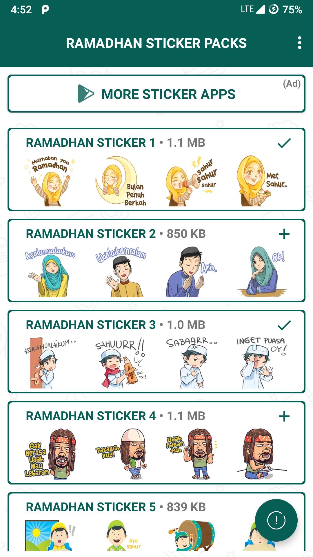 Stiker Puasa Ramadhan Terbaik Wastickerapps For Android Apk