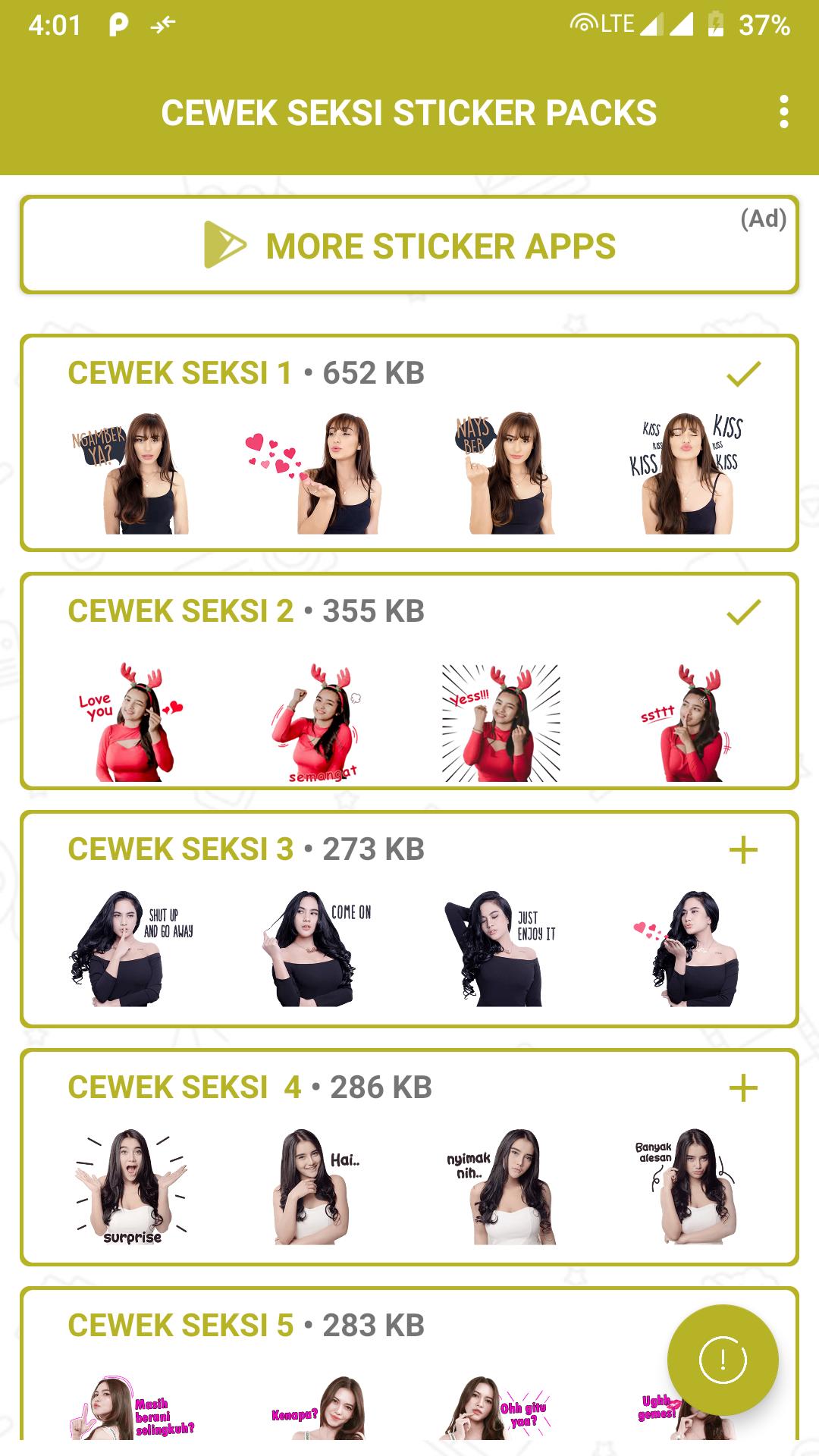 Stiker Cewek Seksi For Android Apk Download