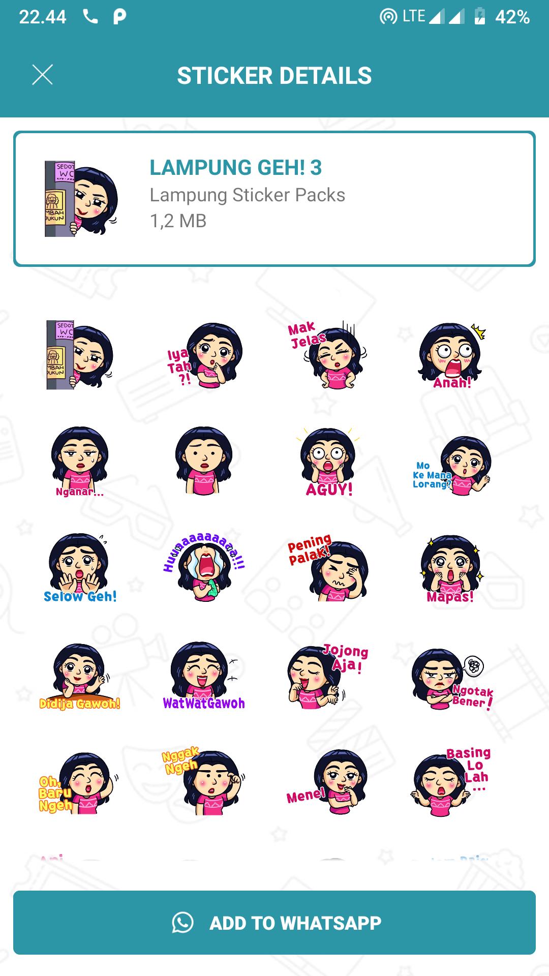 Stiker Lampung Geh Terbaik Wastickerapps For Android Apk Download