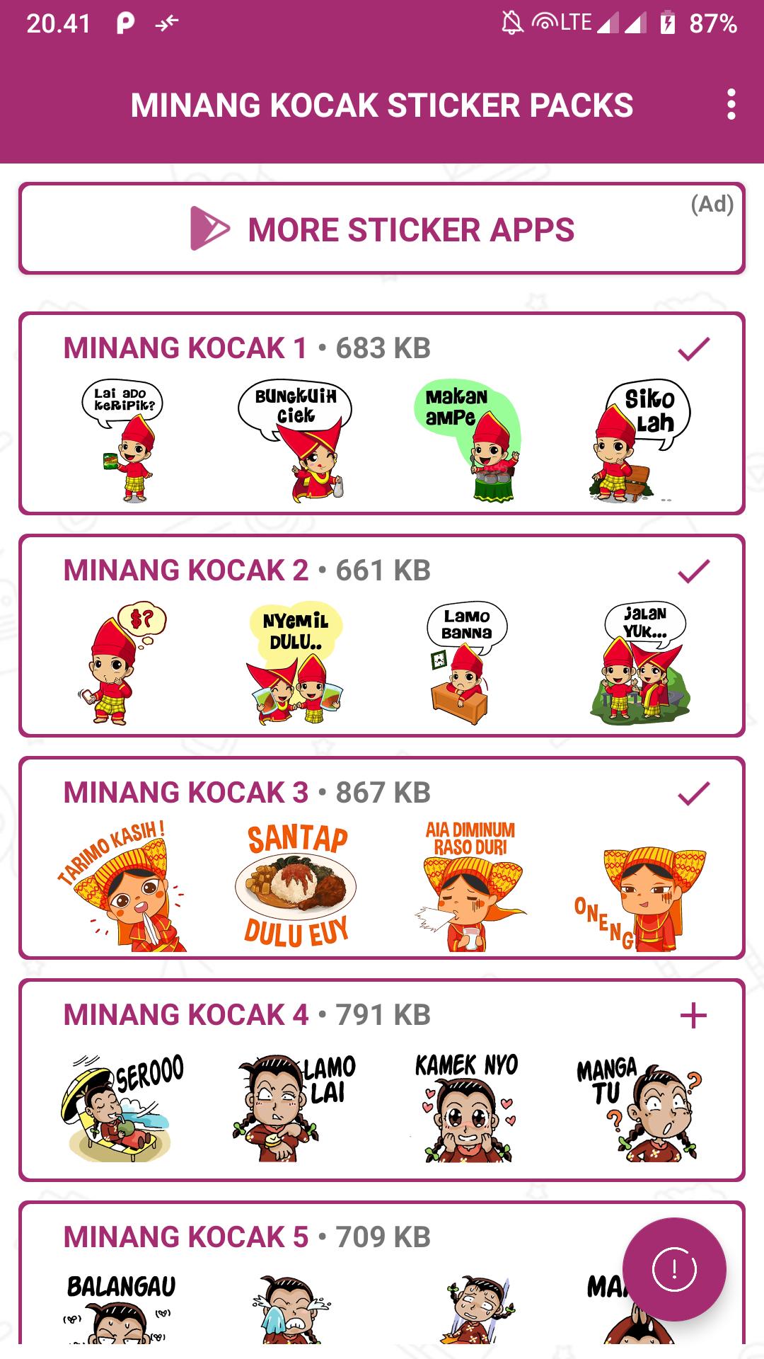 Stiker Minang Kocak For Android Apk Download