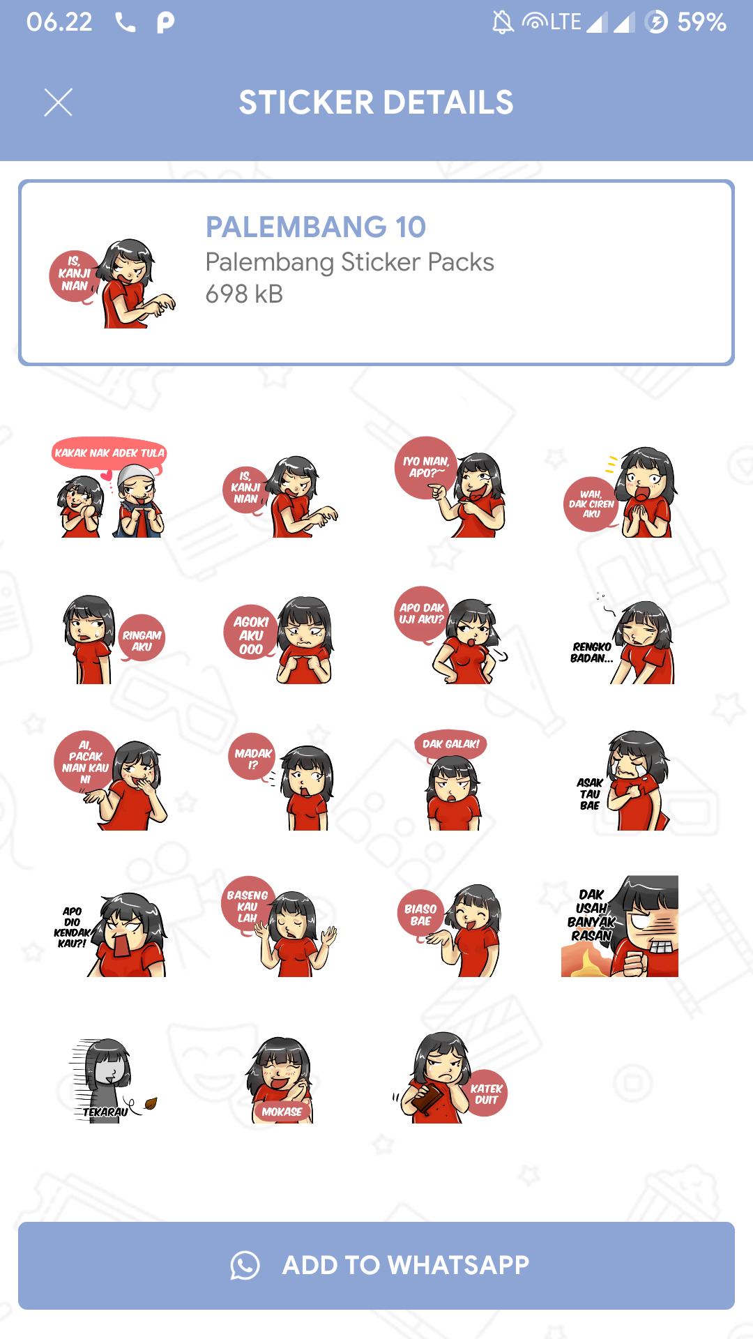  Stiker  Palembang  Lucu  Rahman Gambar