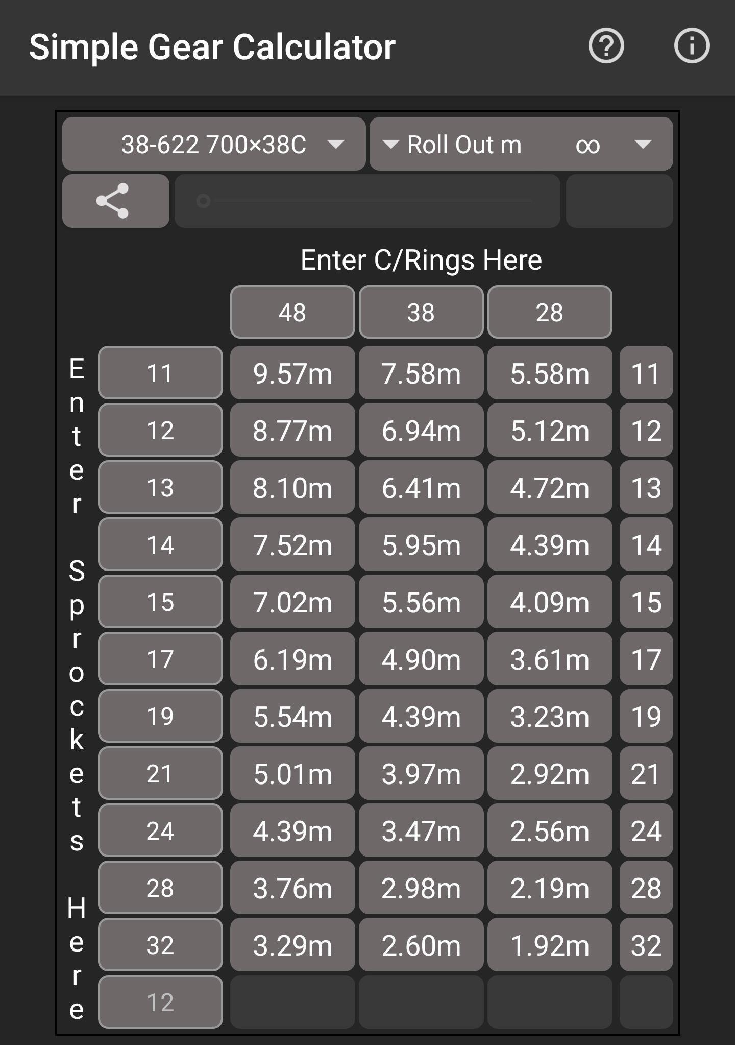 Simple Bike Gear Calculator For Android Apk Download