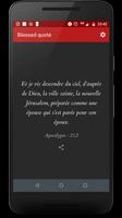 Sacré citations bibliques Affiche