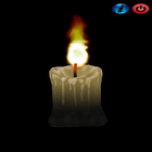 flame candles ikona