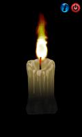 flame candles Cartaz