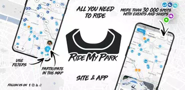 Ride My Park - Skateparks map