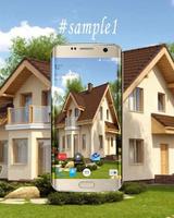 پوستر House roof model design