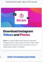 برنامه‌نما Igram عکس از صفحه