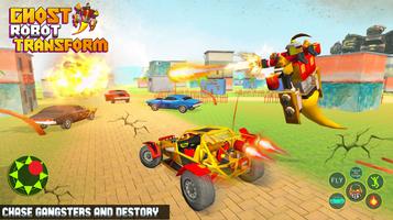 Flying Ghost Robot-Robot Games скриншот 3
