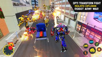 Flying Helicopter Robot Games screenshot 1