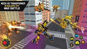 Flying Helicopter Robot Games screenshot 2