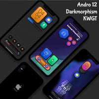 Andro 12 Darkmorphism KWGT Poster
