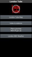 London Tube الملصق