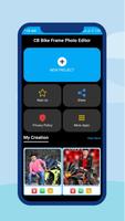 CB Bike Frame Photo Editor Plakat